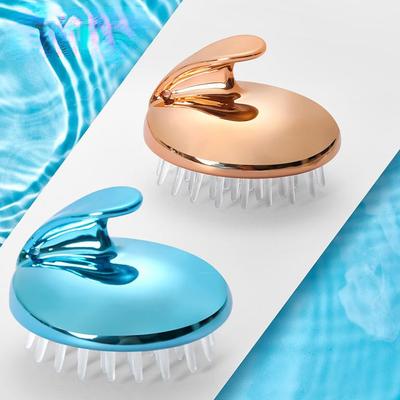 1 pezzo di massaggio morbido spazzola per capelli spazzola per il corpo shampoo per capelli spazzola per cuoio capelluto spazzola per la cura dei capelli