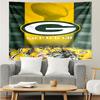 Green Bay Packers Logo Tapestry Hanging for Bedroom,Livingroom, Playroom,Decor Art Room Wall Tapestry Holiday and Birthday Gifts