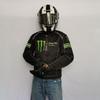 Mens Motorcycle Riding Suit Winter Windproof Warm Protective Gear Black Separated Style