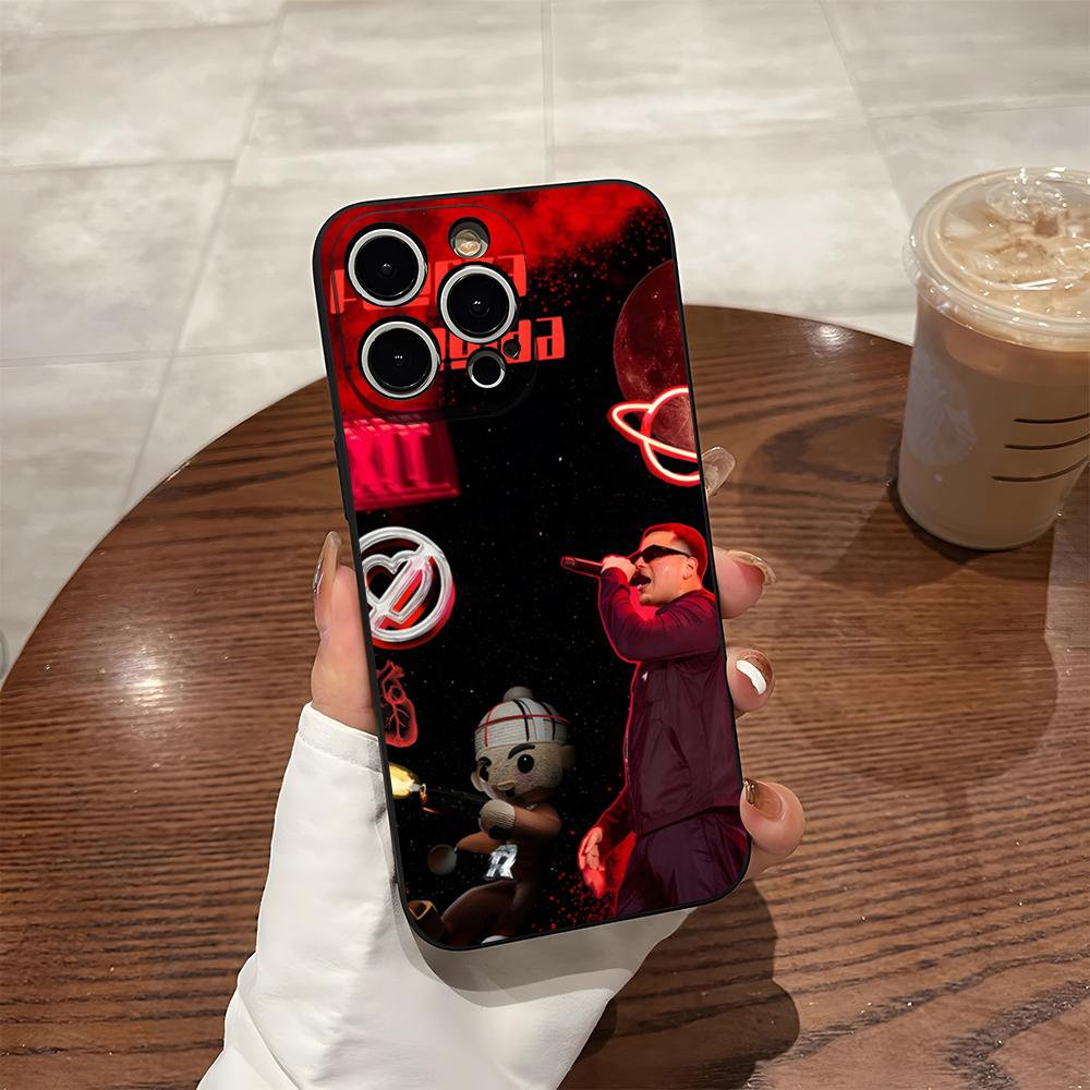 

Rapper JOP Fuerza Regida Phone Case For Iphone 17 Pro Max 16 Pro Max 15 Pro 14 Plus 13 11 12 Xr X Xs Plus Se Back Cover iPhone16Plus