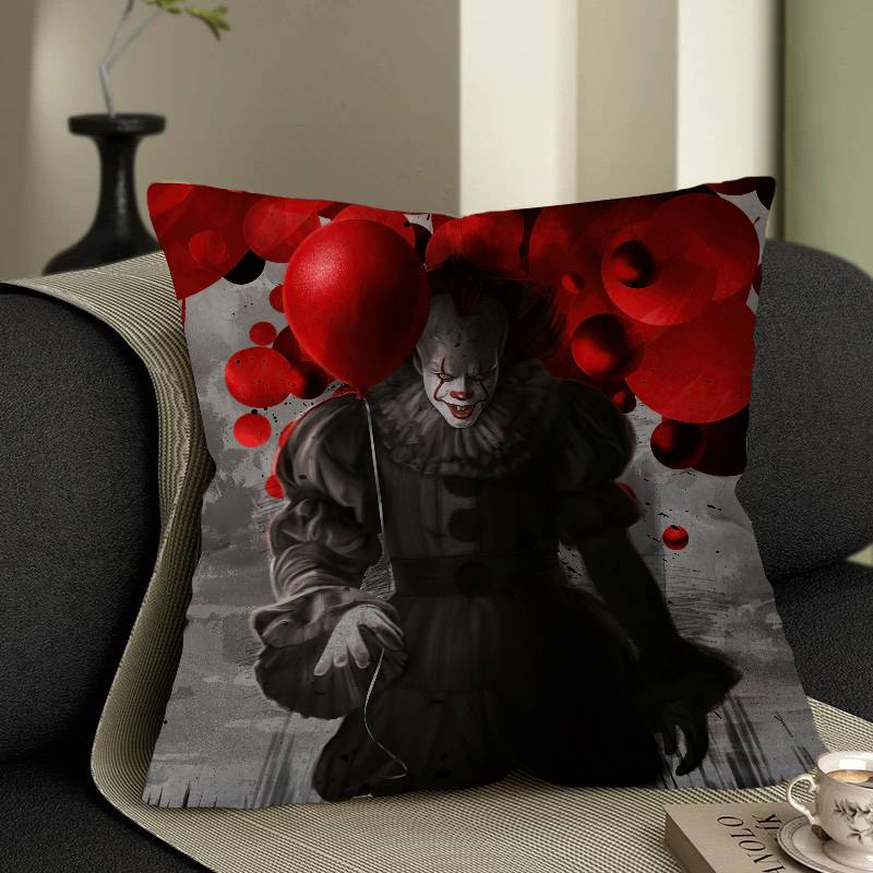 Horror Film I-It Personalized Pillow Dust Cover Bedroom Kids Party Decoration Pillowcase Birthday Children Gift