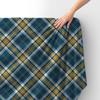 Royal Samt Stoff Polyester Zum Nähen - Motiv Kariert 15