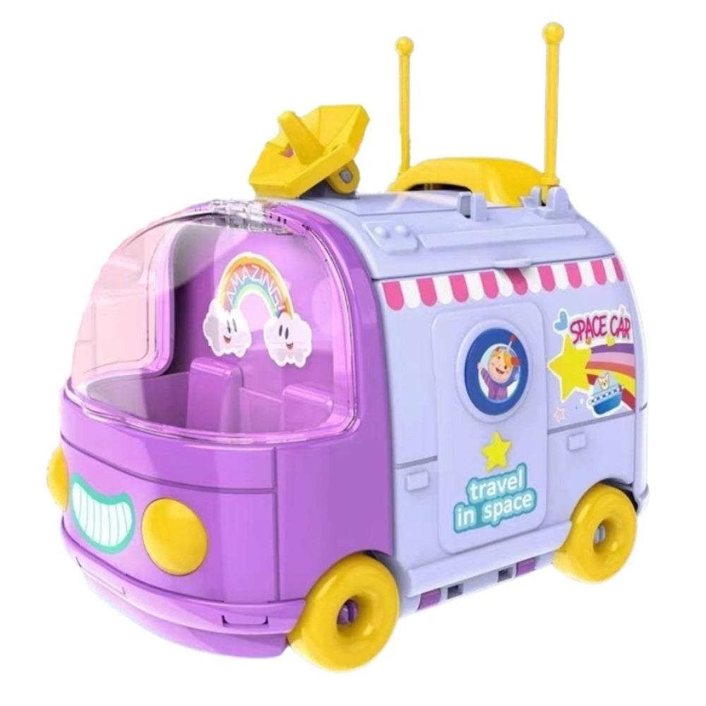Multi-scene Space Car Parent-child Dessert Kitchen Set New Interactive Toys  Children Gift