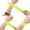 20 Pcs Reflector Snap Bands Fluorescent Slap Armbands High Visibility Slap Reflector Strips Safety Bands For Children Adults Boys And Girls When