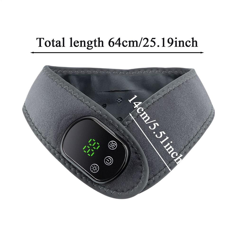 Neck Heating Pad 5 Heat Settings Thermal Warmer Electric Heating Wrap with Vibration Massage for Women Men Elderly Home