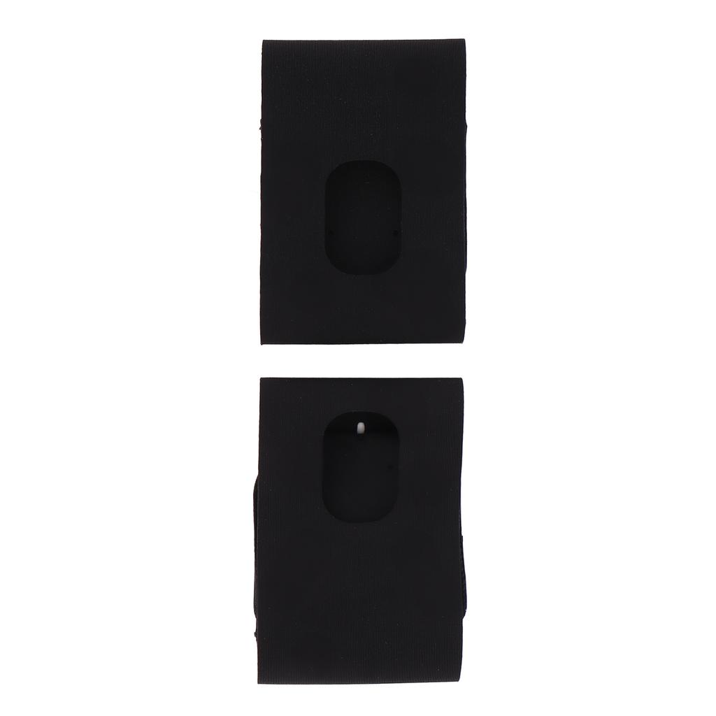 2pcs TFCC Wrist Support Hook And Loop Fasteners Adjustable Black TFCC Wrist Compression Band M