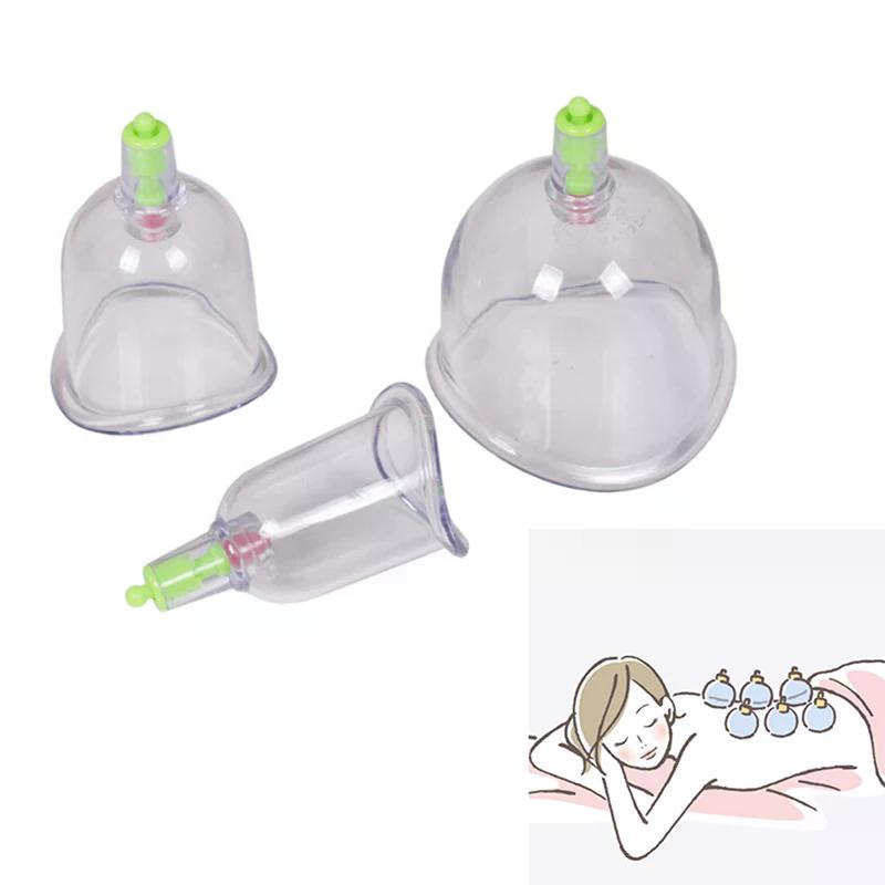 Curved Vacuum C1*3 Cups Cupping For Joint Suction Chinese Massage Traditional