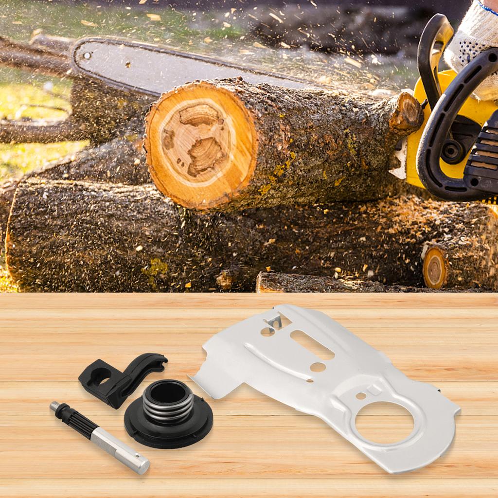 Premium Guide Bar Plate Oil Pump Worm Gear Kit for 340 345 455 Chainsaw