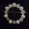 High-End Luxury Flower Pearl Brooch and Corsage Pin – Creative Versatile Accessory