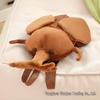 Creative Stag and Rhinoceros Beetle Plush Toy Backpack