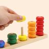 Montessori Counting and Number Recognition Puzzle for Early Education (Ages 0-3)