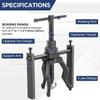 1Pcs Inner Bore Bearing Puller 3-Jaws Labor-saving Gear Extractor Disassembly Puller Motorcycle Tripod Disassembly Assembly Tool
