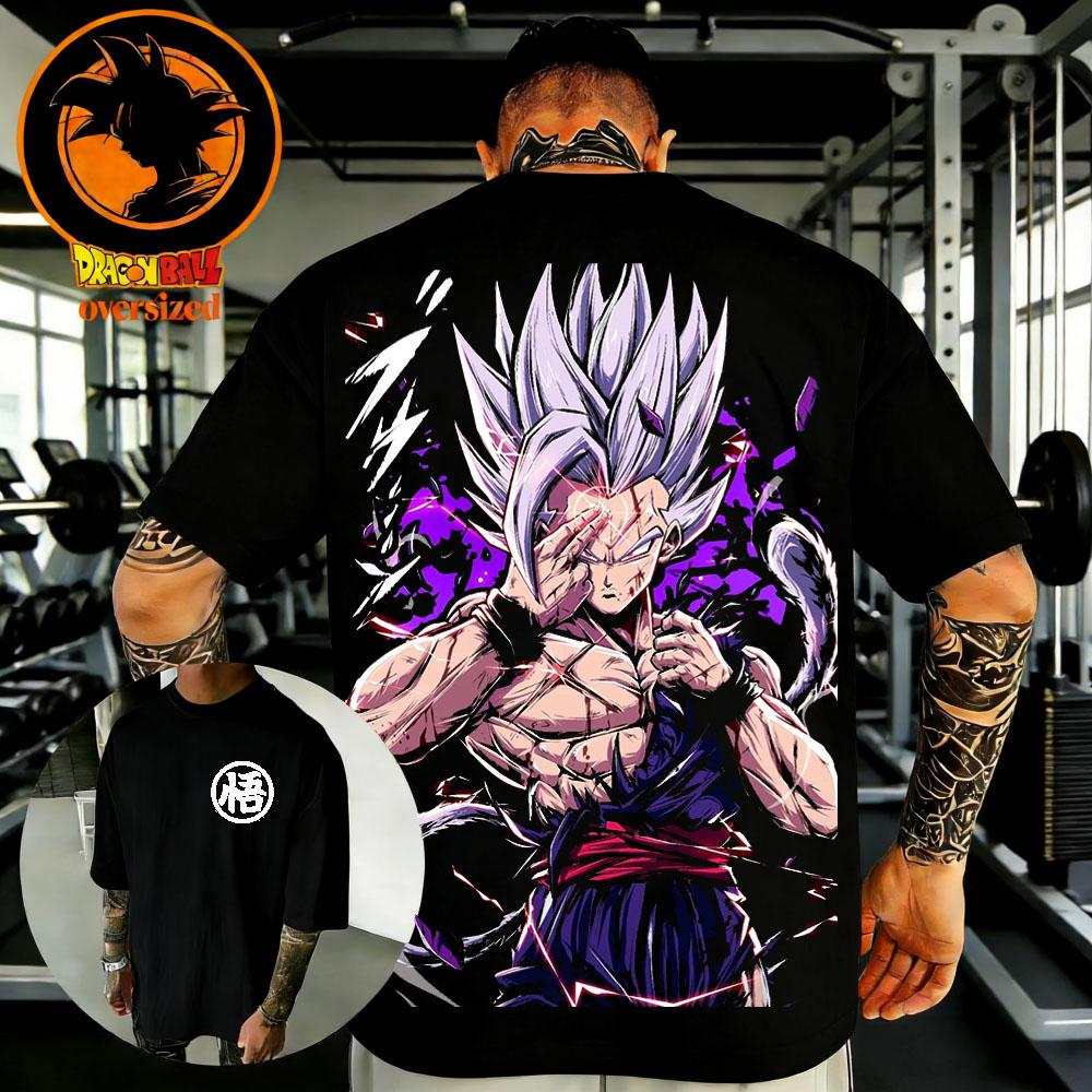 Summer Dragon Ball Retro High Quality Cotton Men s T-shirt Oversized Sun Wufan Printed Unisex Children s Casual Shirt. S