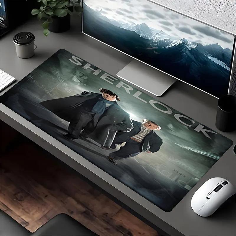 Sherlock Theme Mouse Pad, Non Slip Rubber Base, Multifunctional Office & Home Decor, Perfect for Workspace Personalization.
