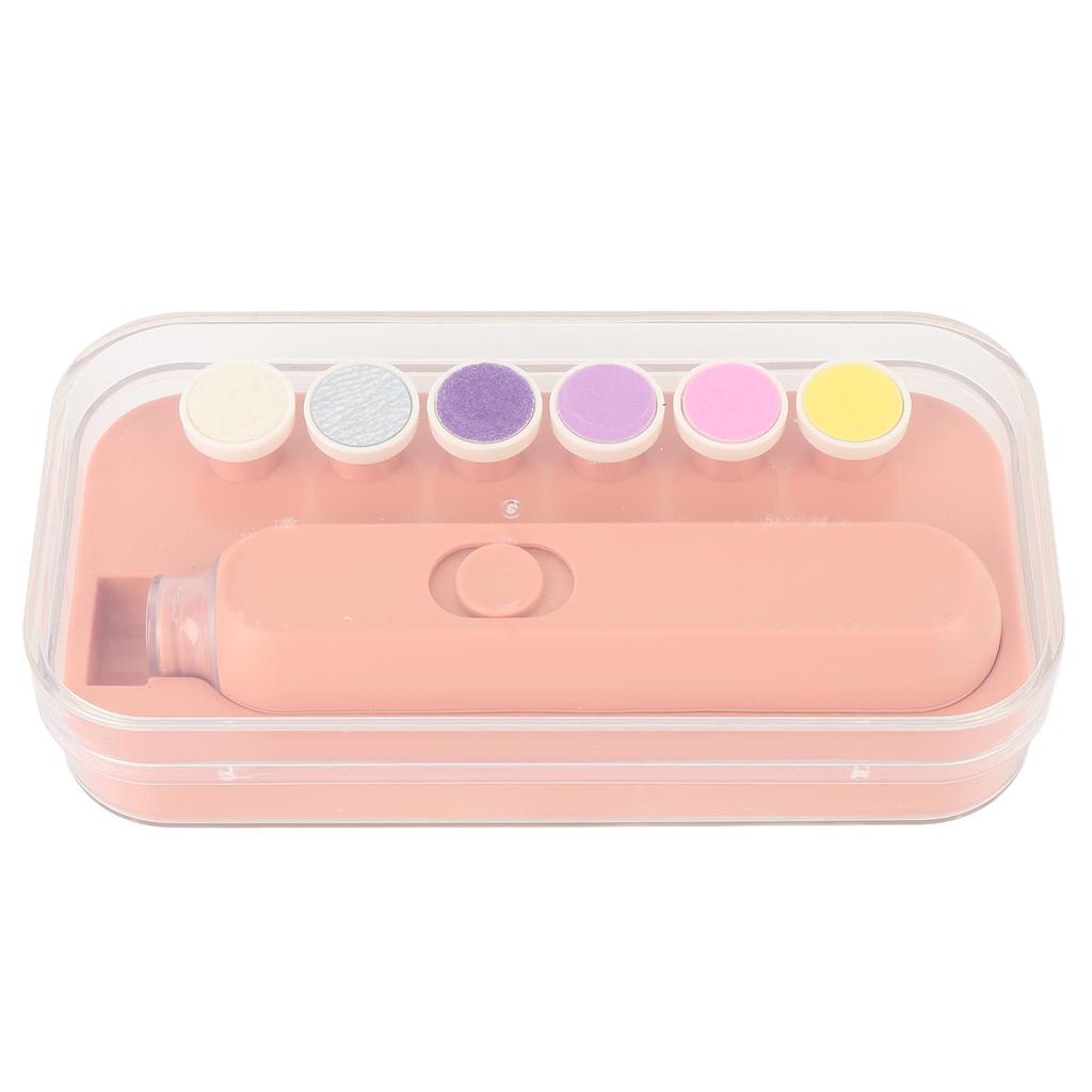 Baby Nail Trimmer Gentle Electric Baby Nail Clipper with Night Light Multifunctional Trim Polish