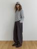 Deomiteun [3Rd] Pod Cotton Pants (Charcoal)