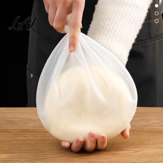 Portable Dough Mixing Pouch Silicone Kneading Bag Non-Stick Flour And Proofing Bag Easy Clean Baking Equipment for Baking Reusable Kitchen