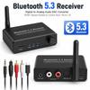 Bluetooth 5.3 Bluetooth Audio Adapter SPDIF Input Bluetooth Receiver Converter  Home Audio System