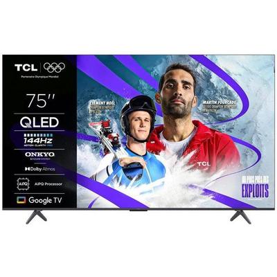 TCL 75P8K - TV QLED 75" (190cm) - 4K UHD 3840x2160 - 144 Hz - Dolby Vision - Google TV - 4xHDMI 2.1 - WiFi