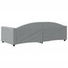 Vidaxl Sofa With Sleeping Function, Light Gray, 90X200 Cm, Upholstered In Fabric