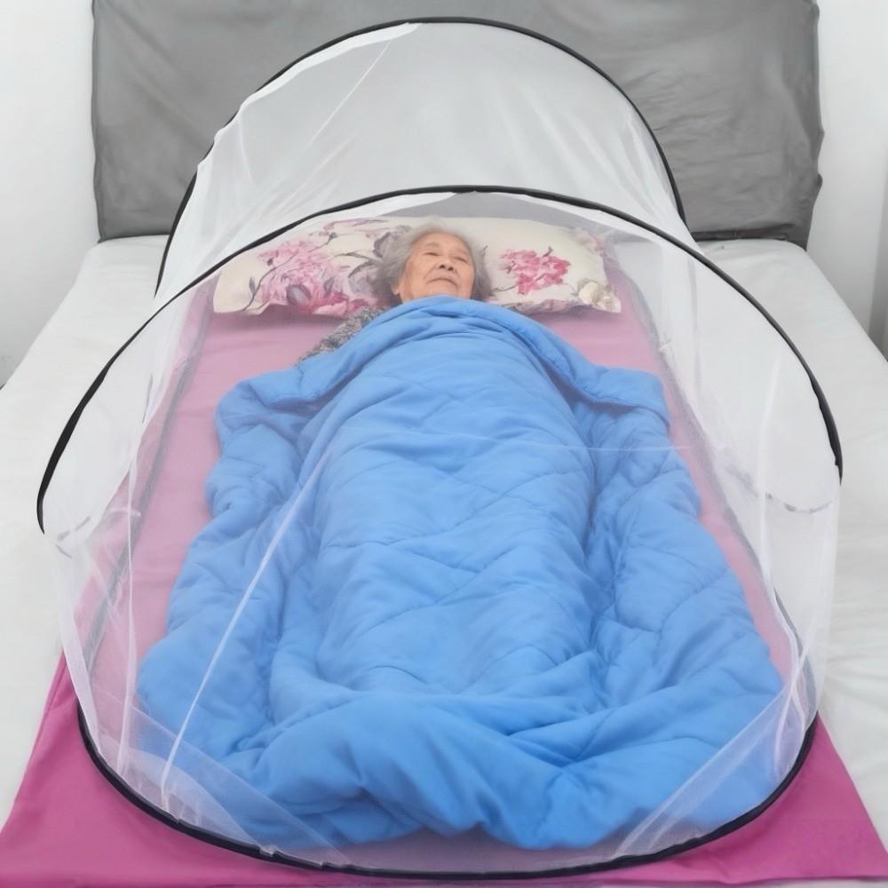 Insect Protection Single Bed Sleeping Mosquito Net Full Cover Camping Mosquito Tent Hotel