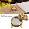 Trinket Incense   with Lid Handcraft Antique Polished Process for Decoration Meditation Room