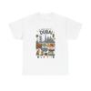 Dubai Travel Shirt, Skyline Doodle Tee, UAE Souvenir Graphic T-Shirt
