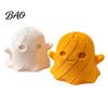 Stretchable Ghost Figures 3D Printed Fidget Toy, Flexible Slippery Sensory Toy for Kids Adults, Cute Figurine Stress Relief Halloween Desk Decoration