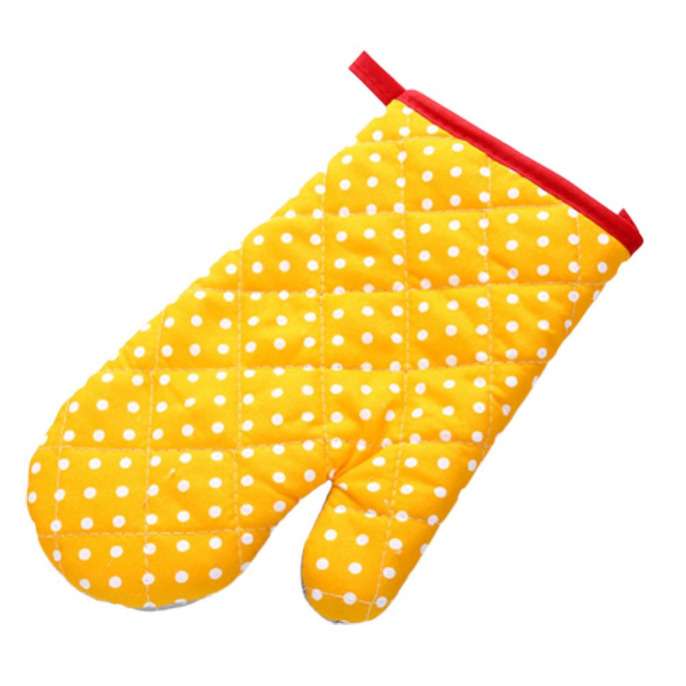 1Pc Glove Kitchen Thermal Insulated Heat Resistant Oven Mitt Thickened Bake Tool