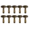 10Pcs Lamp Turn Switch Knob Replacement Copper Light Switch Knob Standard Size Twist Switch Knobs Easy To Install