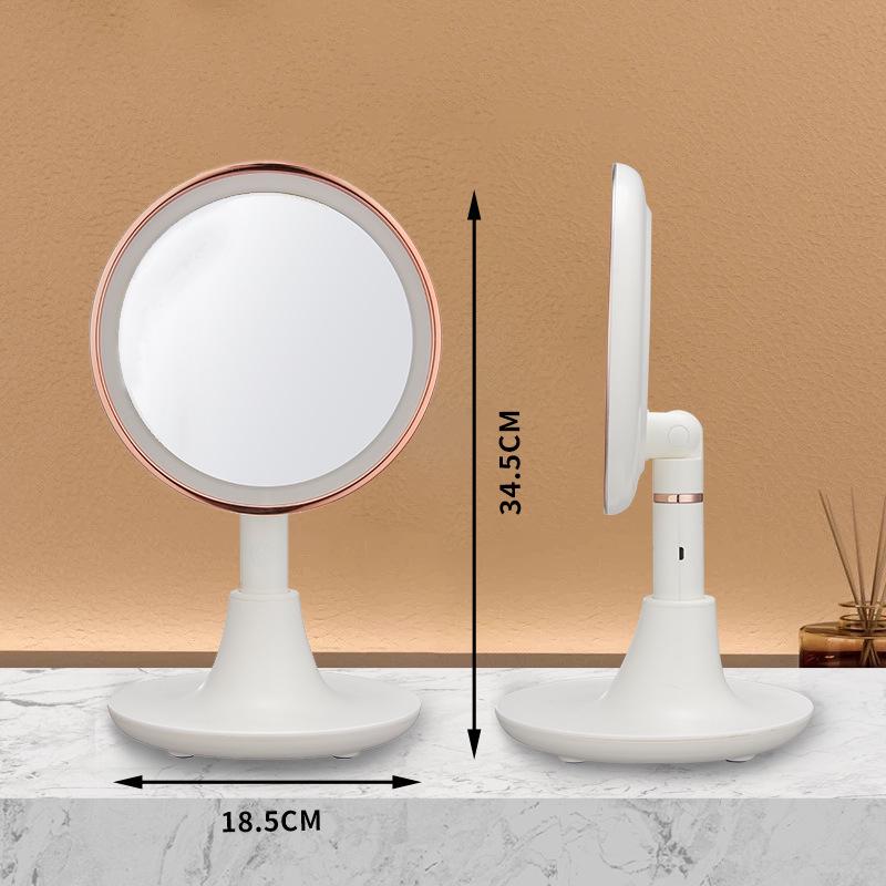 LED Makeup Mirror with Light, Portable Vanity Mirror for Dorms, Perfect for Internet Celebrities
