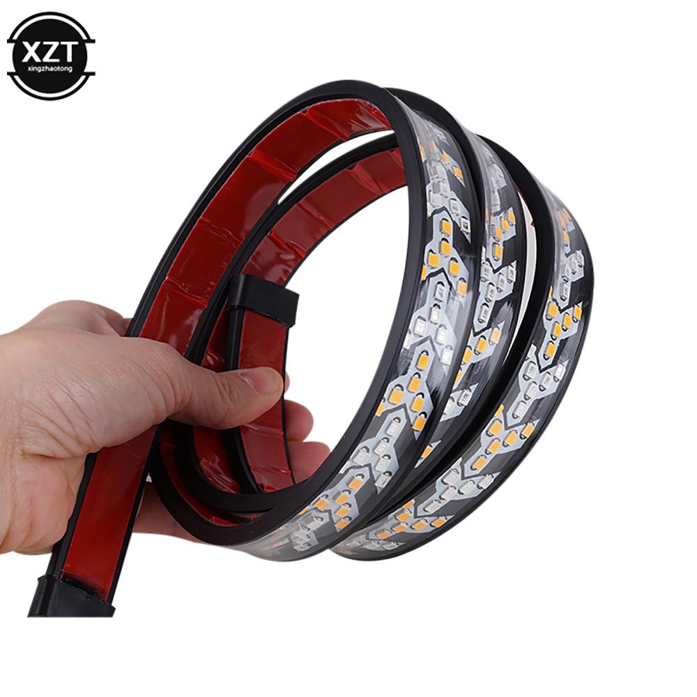 12 V/24 V Auto Brems Blinker Stamm SUV RV Flexible LED Streifen Licht Rückfahrscheinwerfer für Jeep Container Fracht Pickup Bakkie