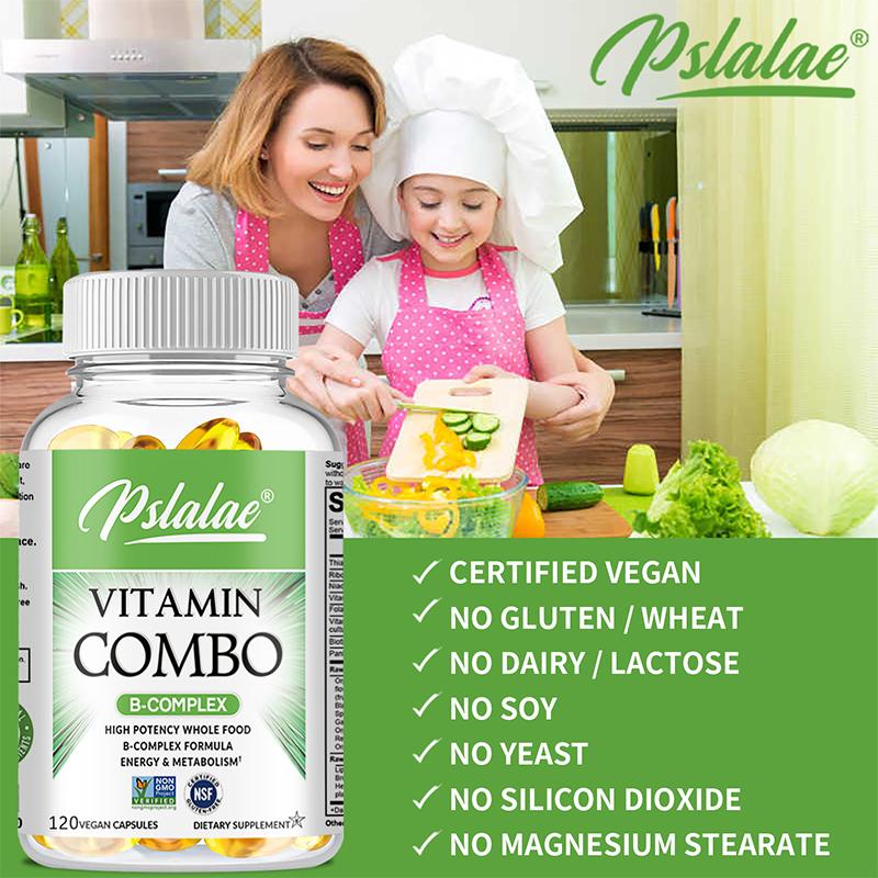 Complex B Vitamin Capsules, Rich In Vitamin B1 and Vitamin B3, Nutritional Supplement, Suitable for Both Men and Women.