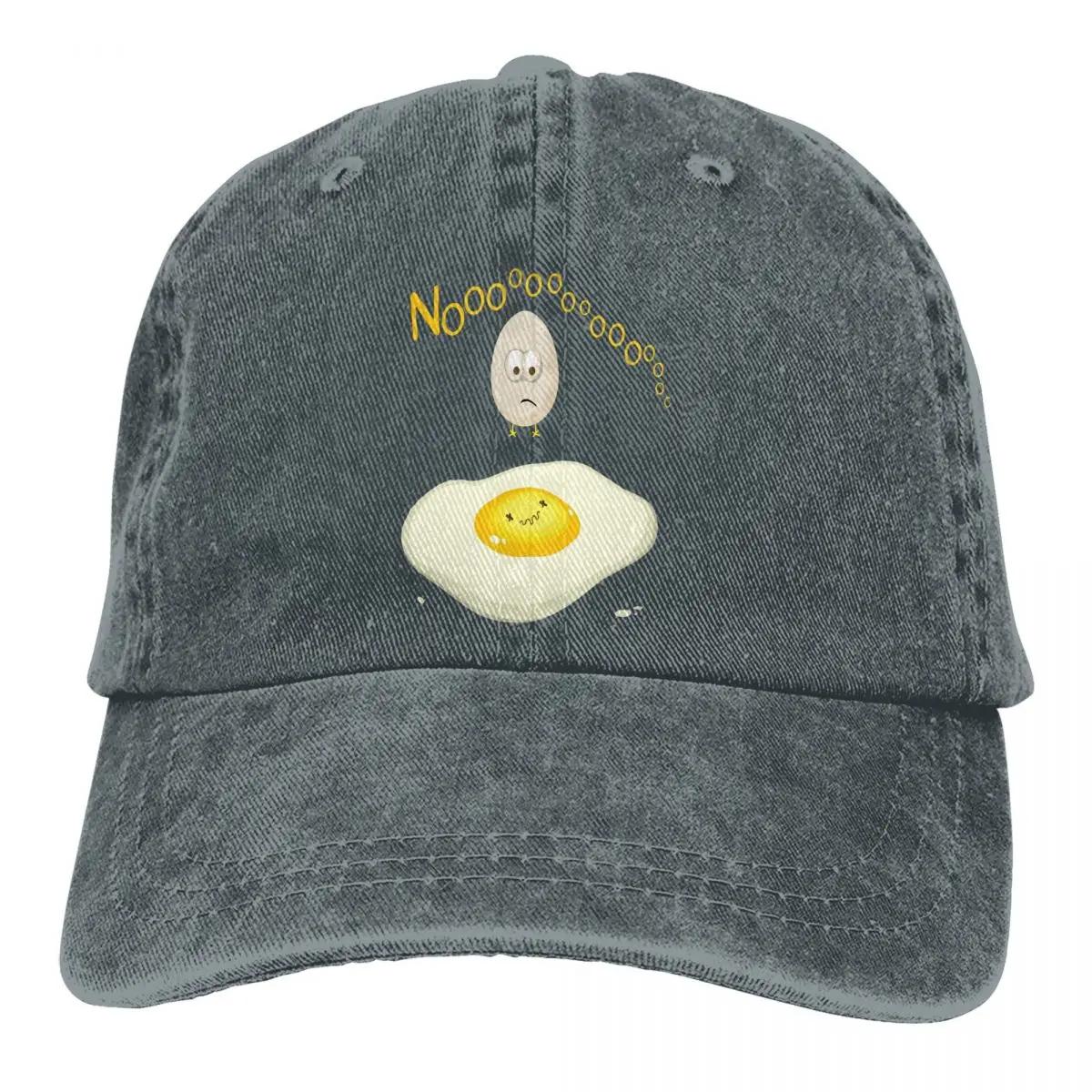 

Стираная мужская бейсболка Sad Trucker Snapback Кепка Dad Hat Kawaii Gudetama Анимированные персонажи Кепки для гольфа Adjustable темно-серого
