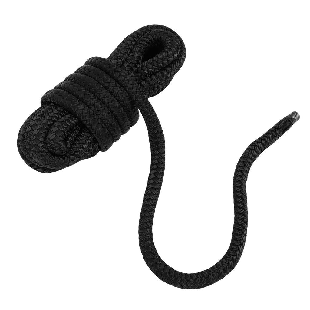 2 PEZZI Cima per Darsena Barca 1/2 Pollice X 15 Piedi Nylon Intrecciato Doppio Corda per Barca per Ormeggio con 12 pollici Linea di Ormeggio ad Alta Resistenza di Grado Marino