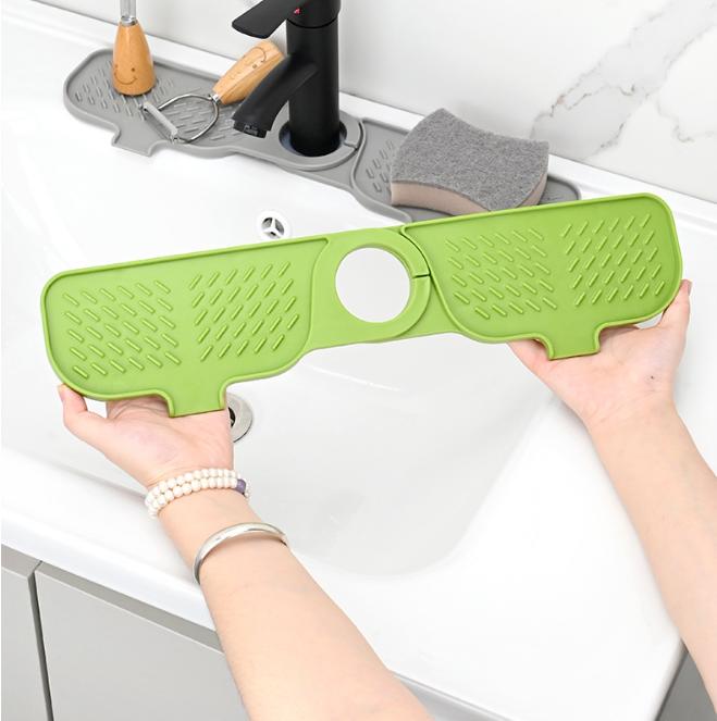 Küchen Lange Silikon Spülbecken Wasserhahn Pad Abdeckung, Verwendet zur Wasserabsorption Spülbecken Arbeitsplatten Pad Küche Kleine Werkzeuge