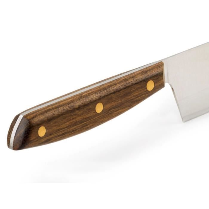 ARCOS Nordika - Couteau ' Usuba ' (175 mm) - Acier Inoxydable Nitrum® / Bois d’Ovangkol