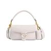 Pillow 20 Magnetic Closure Napa Leather Crossbody Shoulder Bag Small Women Handbags Brass Chalk-White CR703-B4FHA