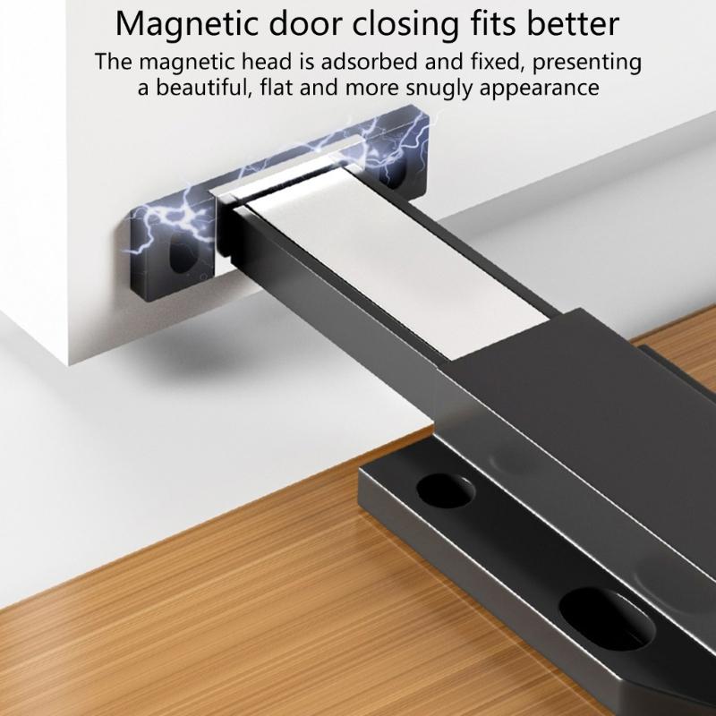Invisible Press Release Cabinet Latches Auto Popping Mechanism No Handle Designs Magnetic Cabinet Door Opener for House