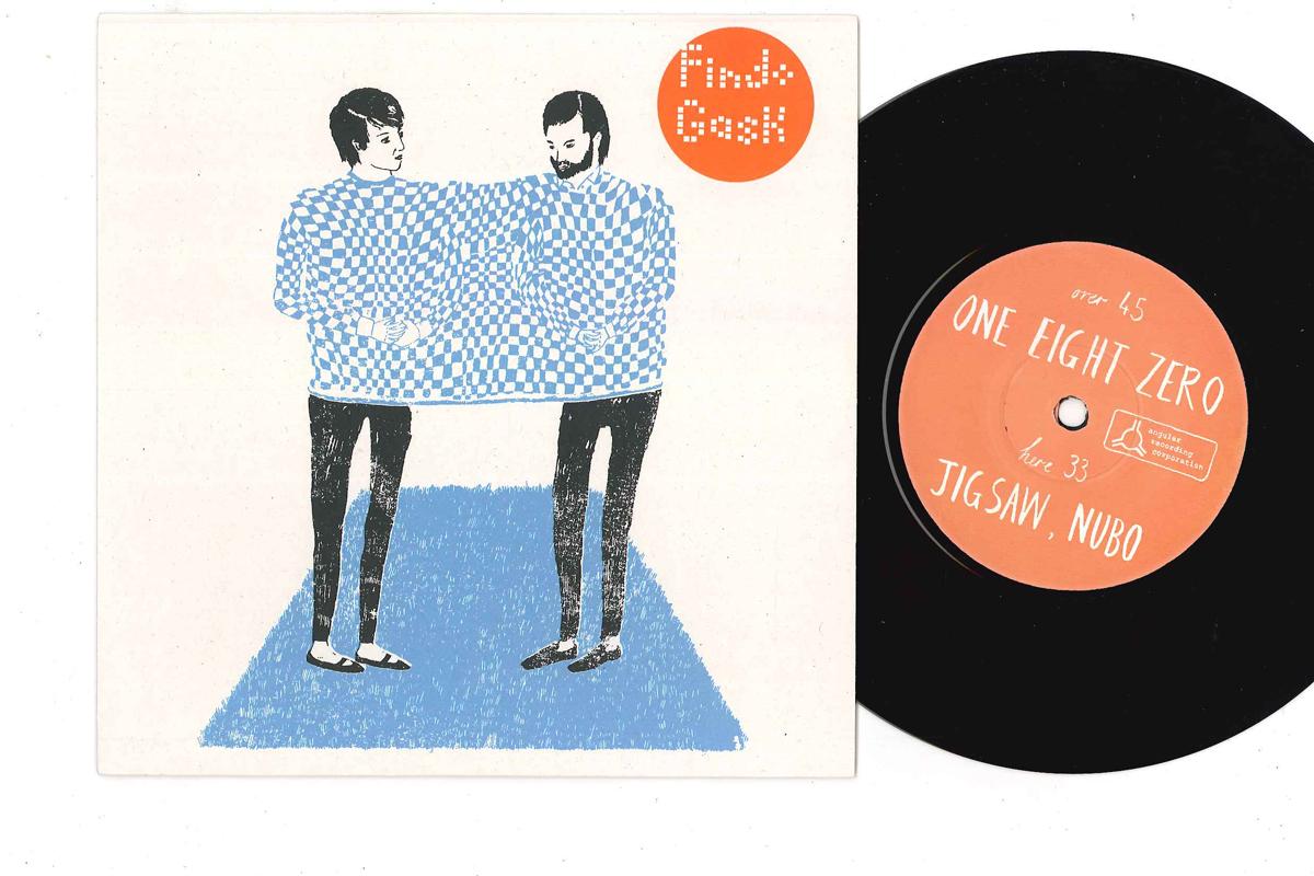 

7inch Record FINDO GASK - One Eight Zero ARC039 ANGULAR 2008 UK Rock Used