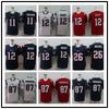 Dres Amerického Fotbalu Tým Patriots Číslo 12 Brady 87 11 Legacy Edition Unisex Bavlněné Sportovní Tričko Pro Fanoušky Trénink