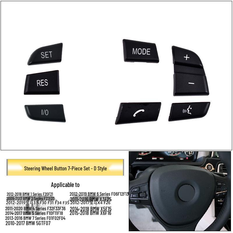 BMW Seria 3, 5, 7, X5, X6, F10 Butoane Multifuncționale de Control pe Volan