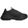 New MLB Big Ball Chunky Height Increasing Low Top Chunky Sneakers Unisex Black 3ASHCM01N-50BKS