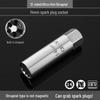 Universal Magnetic Spark Plug Socket Wrench (14/16mm) for Easy Spark Plug Removal and Installation