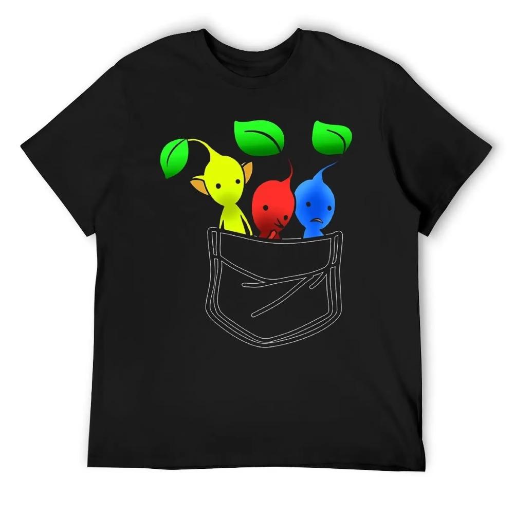 Fresh Pikmins In Your Pocket Jigsaw Puzzle For Sale T-shirt  Sport T-shirts Classic Geeky Fitness USA Size