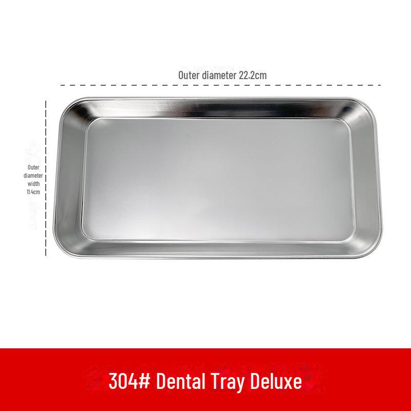 

Стоматологический и хирургический лоток с плоским дном из нержавеющей стали 304