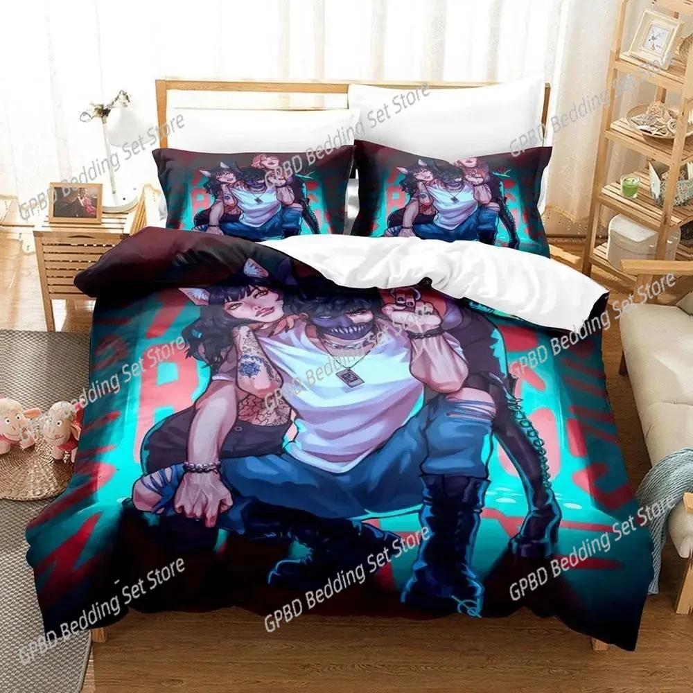 Fashion Corpse Husband Bedding Set For Bedroom Soft Modern Bedspreads Comefortable Kids Duvet Cover Quilt Cover And Pillowcase