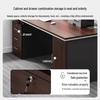 Modern Office Desk & Chair Set: Boss/Employee Workstation for Home, Bedroom, or Study.