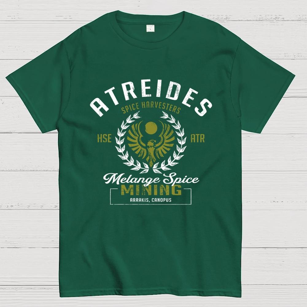 Atreides Spice Mining Unisex Cotton Summer Casual Cool Loose T-Shirt