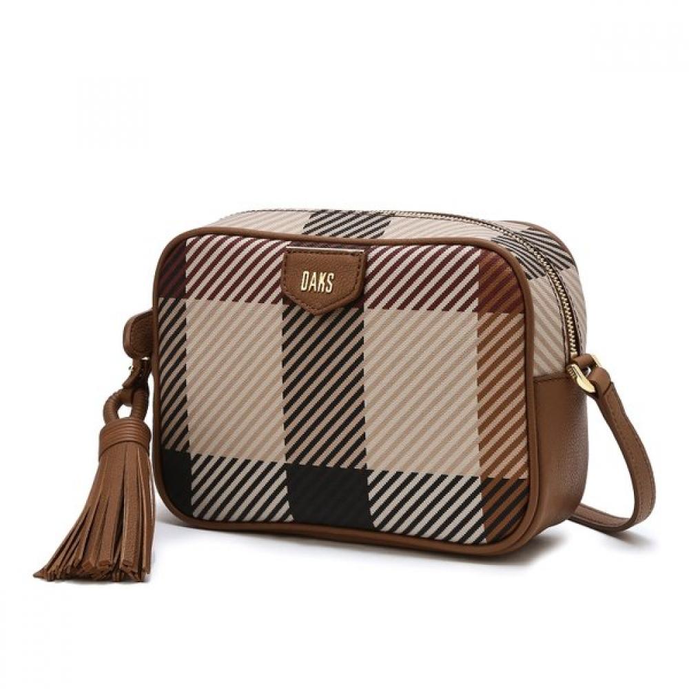 

Daks Brown Big House Check Crossbody Bag Dcba4f681w2 Single option